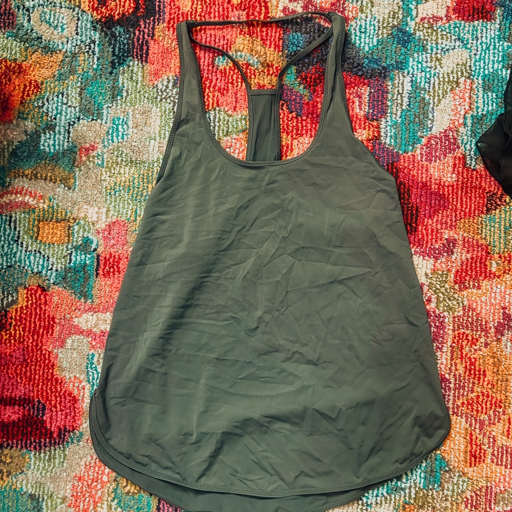 Grey Lululemon Tank Top